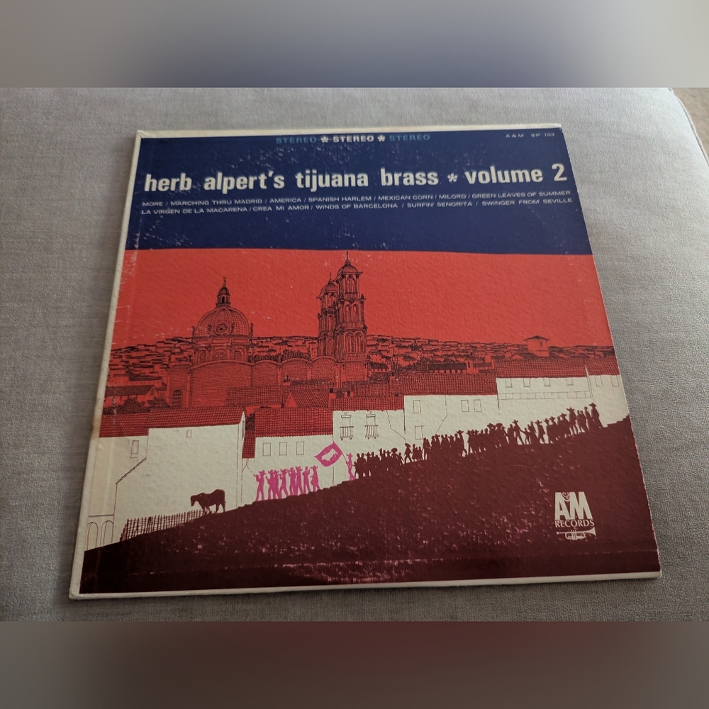 Herb Alpert's Tijuana Brass Volume 2 LP Vinyl Record